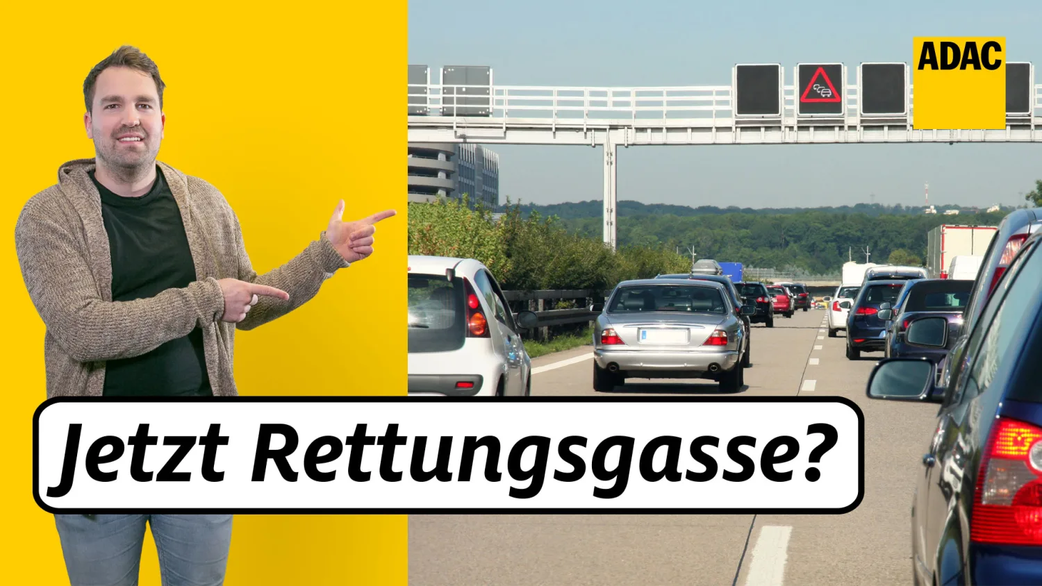 Rettungsgasse richtig bilden Das gilt bei 2 3 und 4 Spuren